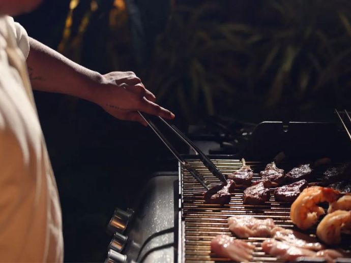 Dine By The Poolside: Tropics At Taj Lands End, Mumbai Reopens As A Breezy Getaway In The City 2 Barbeque menu in making at tropics, taj lands end, mumbai