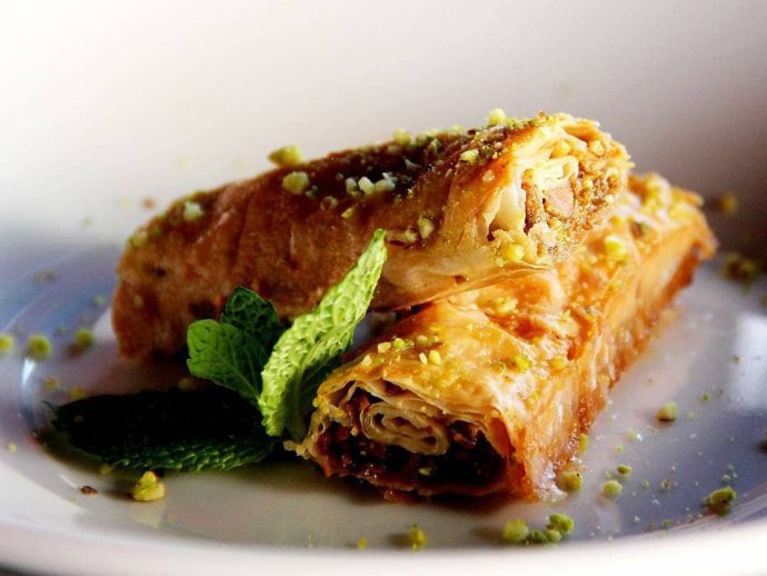 Baklava at arbab, mumbai. Image credit: instagram.