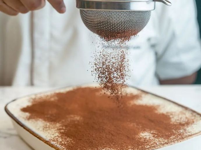 Tiramisu making in action at sorrentina all day dining. Image: instagram.