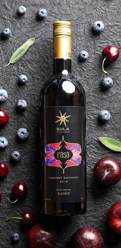 8 Red Wines In India To Keep Closer For A Cosier Holiday Season 1 Red wines in india sula vineyards rasa cabernet sauvignon. Image credit: sula vineyards.