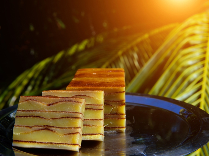 Bebinca traditional goan dessert