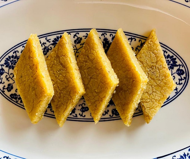 Goan doce (doce de grão) goan desserts.