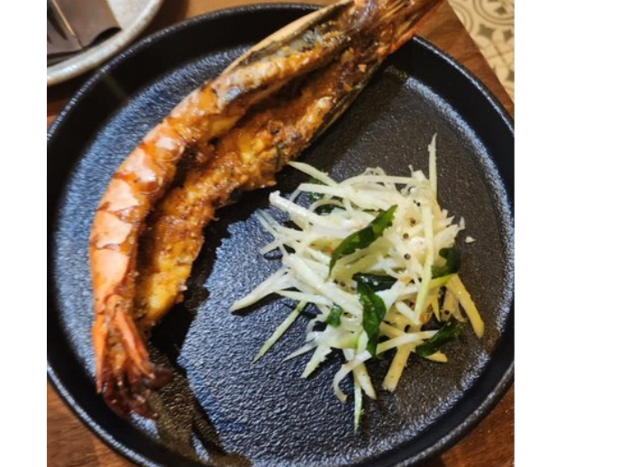 Hosa Goa Brings Slow Dining To The New-Age Hippie Siolim Neighbourhood 5 Crisp prawn tawa fry at goa's hosa