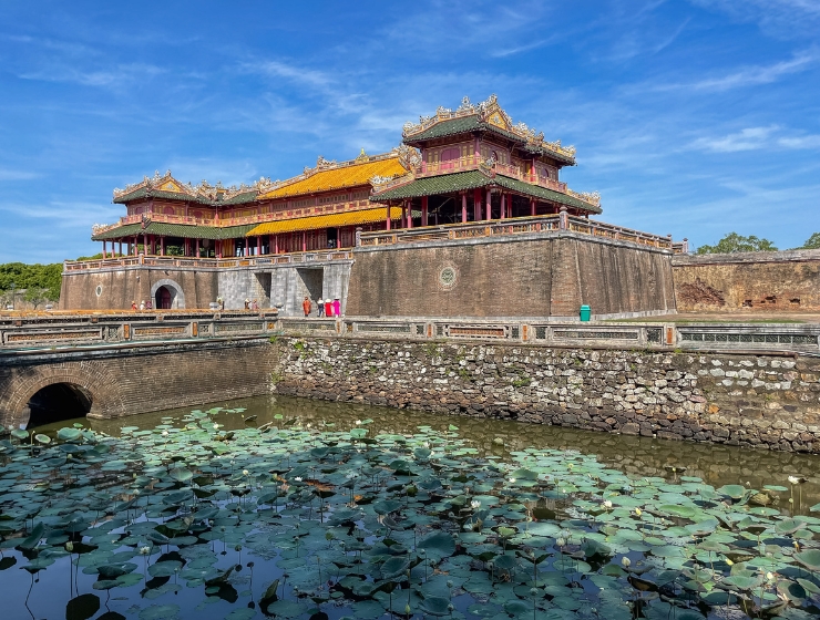 Imperial city hue vietnam