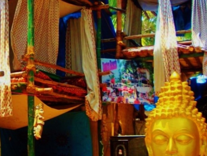 Tantra cafe and huts, goa