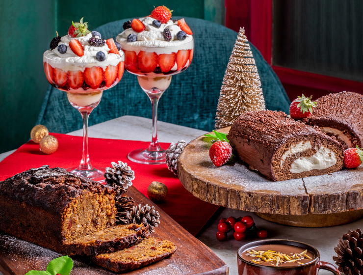 Grand christmas meal and special cocktails at slink & bardot, worli, mumbai.