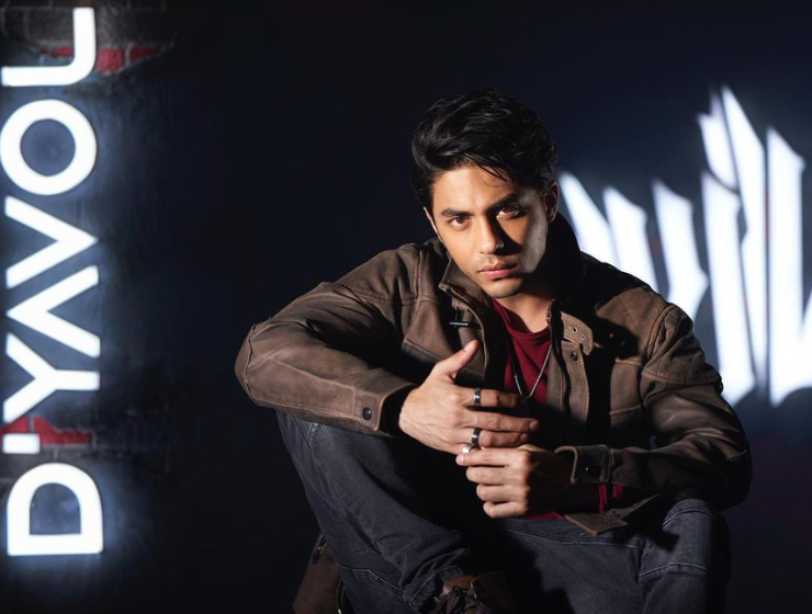 Aryan khan at the launch of the brand d'yavol.