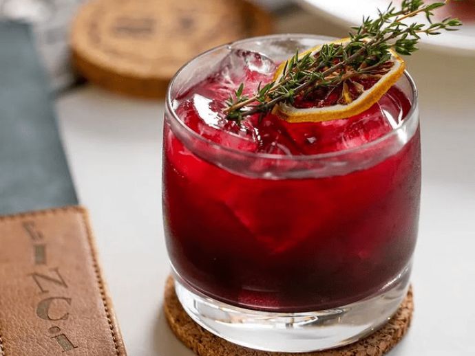 Christmas cocktail by cin cin mumbai