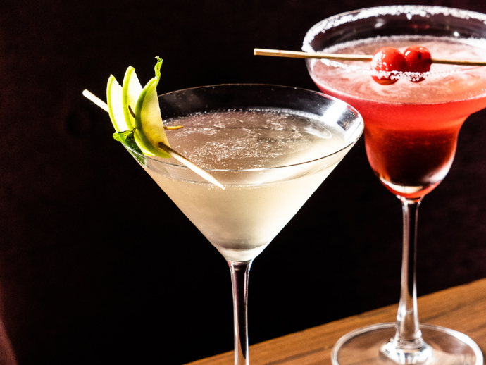 The cocktails in the british cocktail club are mainly made of gin as the base spirit. Image: british brewing company.