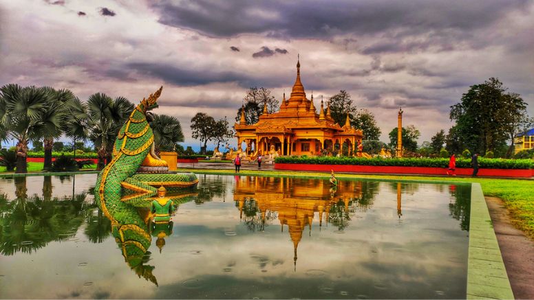 Golden pagoda, namsai
