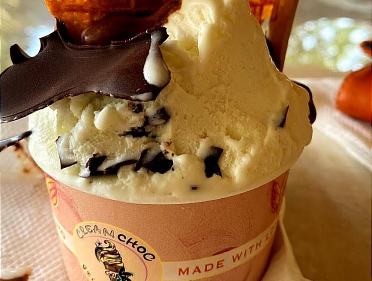 Choco-bite ice-cream at cream choc, goa