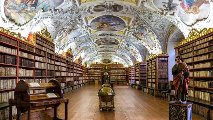 Strahov library, prague, czech republic