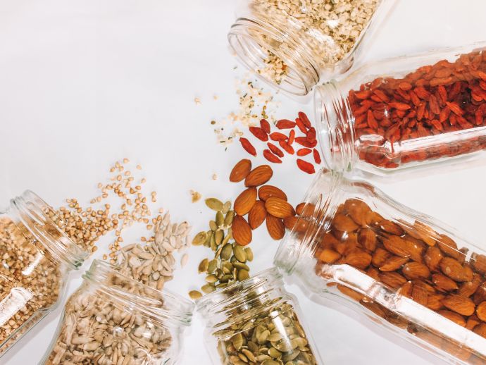 Top 7 Proteins To Add To Your Weekly Diet According To A Celebrity Nutritionist 2 Nuts and seeds in weekly diet can do wonders to maintain balanced top proteins in your food intake. Image: unsplash.