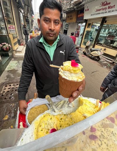 Daulat Ki Chaat: Old Delhi’s Iconic Winter Dessert 2 Daulat ki chaat