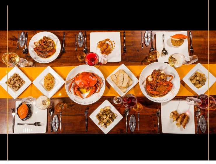 Ministry of crab restaurant in khar, mumbai.